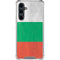 Bulgarian Flag Distressed Galaxy S23 FE Clear Case